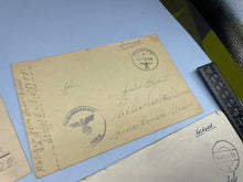 Charger l&#39;image dans la galerie, Original Group of WW2 German Army Feld Post Letters to Germany from a Soldier
