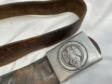 Load image into Gallery viewer, WW2 German Hitler Youth Belt and Buckle
