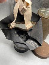 Charger l'image dans la galerie, WW2 British Civilian Gas Mask in Private Purchase Carrying Tin
