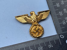 Charger l&#39;image dans la galerie, WW2 German Political Official&#39;s Gilt Cap Eagle

