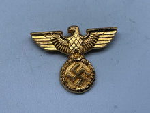 Charger l&#39;image dans la galerie, WW2 German Political Official&#39;s Gilt Cap Eagle
