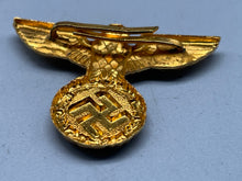 Charger l&#39;image dans la galerie, WW2 German Political Official&#39;s Gilt Cap Eagle
