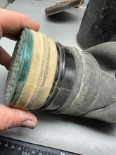 Charger l'image dans la galerie, WW2 British Civilian Gas Mask in Private Purchase Carrying Tin
