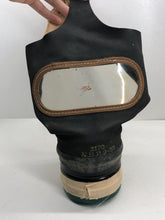 Load image into Gallery viewer, Original WW2 British Home Front Civilian Gas Mask in Issue Box &amp; Cover
