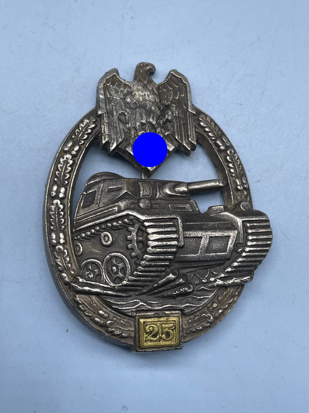 WW2 German Wehrmacht Panzer Assault Badge - 25 Engagements