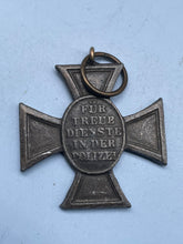 Load image into Gallery viewer, WW2 German Customs 18 Year Service Medal
