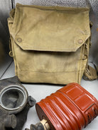 Original WW2 British Army General Service Respirator & Bag in excellent condition - The Militaria Shop