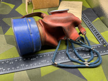 Lade das Bild in den Galerie-Viewer, Original WW2 British Home Front Childrens' Mickey Mouse Gas Mask in Box with Paperwork
