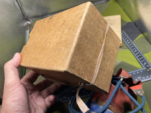 Lade das Bild in den Galerie-Viewer, Original WW2 British Home Front Childrens' Mickey Mouse Gas Mask in Box with Paperwork
