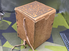 Lade das Bild in den Galerie-Viewer, Original WW2 British Home Front Childrens' Mickey Mouse Gas Mask in Box with Paperwork
