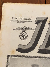 Load image into Gallery viewer, JB Juustrierter Beobachter NSDAP Magazine Original WW2 German - 9th November 1939
