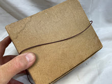 Load image into Gallery viewer, Original British Civilian Gas Mask in Cardboard Carrying Box with Belfast Label
