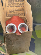 Lade das Bild in den Galerie-Viewer, Original WW2 British Home Front Childrens' Mickey Mouse Gas Mask in Box of Issue
