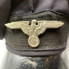 Load image into Gallery viewer, German Army Peaked Dress Cap - Ideal for Reenactment - Size 59cm - The Militaria Shop
