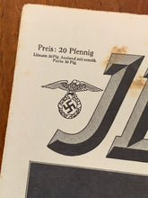 Load image into Gallery viewer, JB Juustrierter Beobachter NSDAP Magazine Original WW2 German - 7th December 1939
