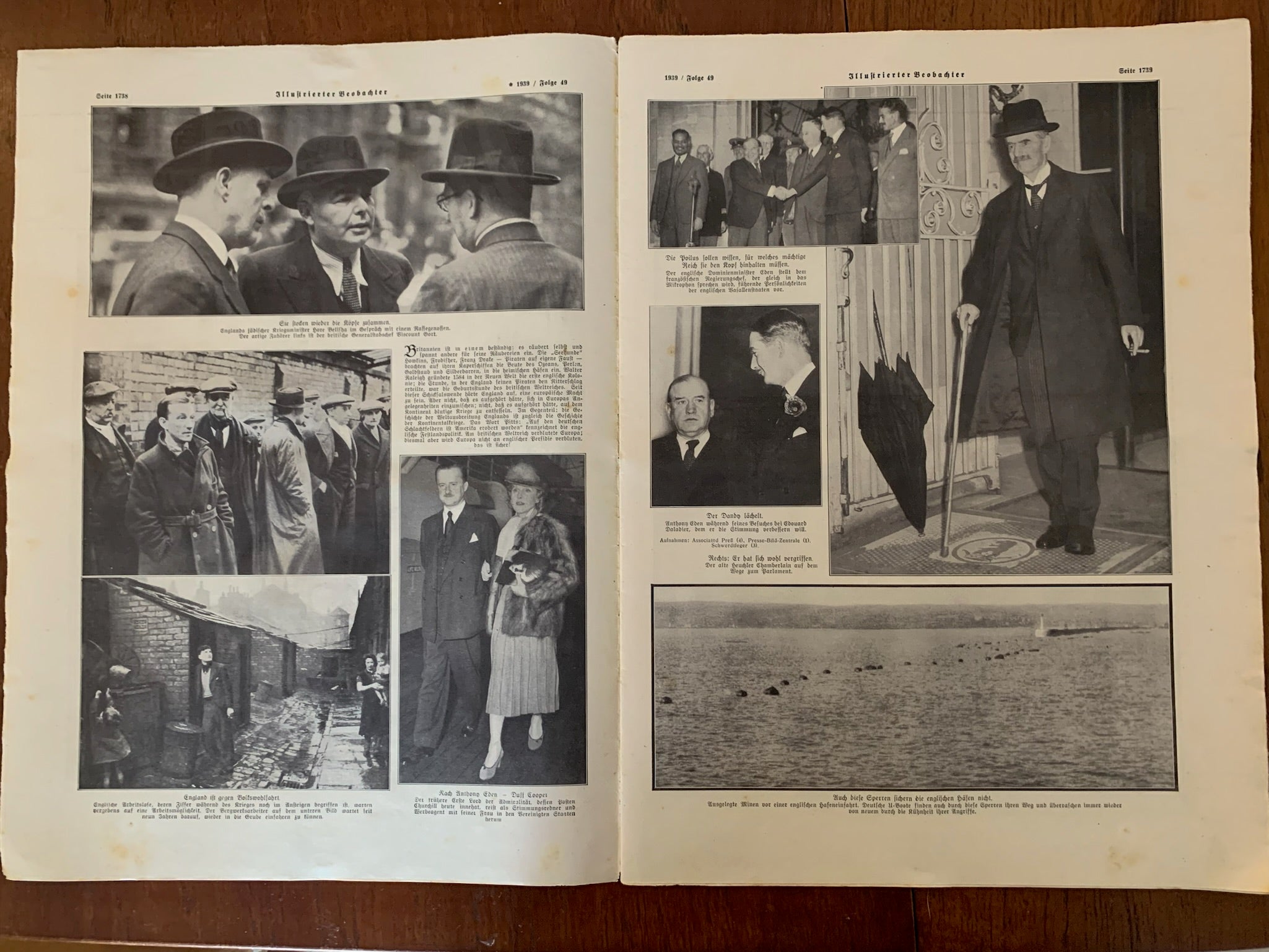 JB Juustrierter Beobachter NSDAP Magazine Original WW2 German - 7th December 1939 - The Militaria Shop