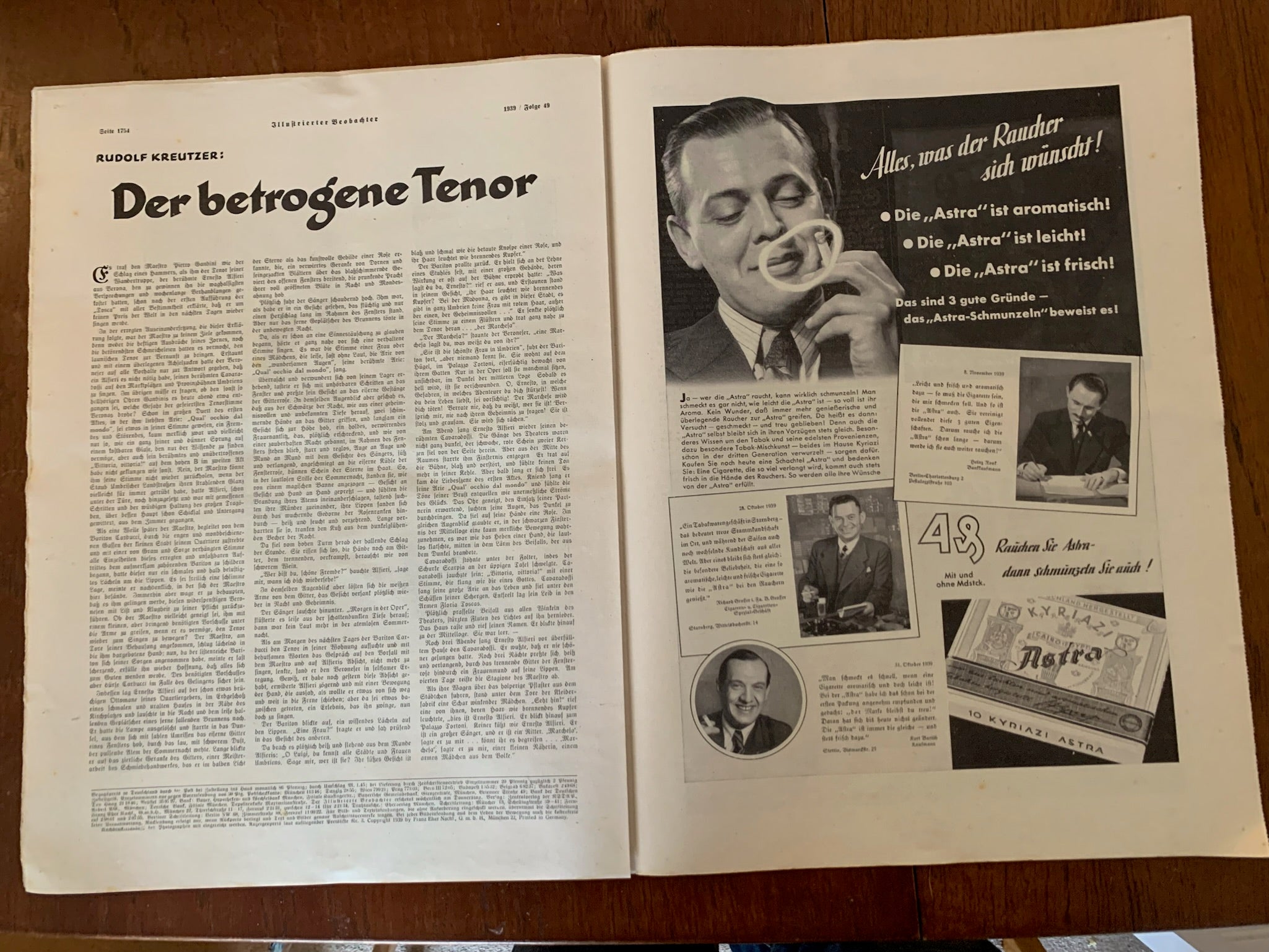 JB Juustrierter Beobachter NSDAP Magazine Original WW2 German - 7th December 1939 - The Militaria Shop