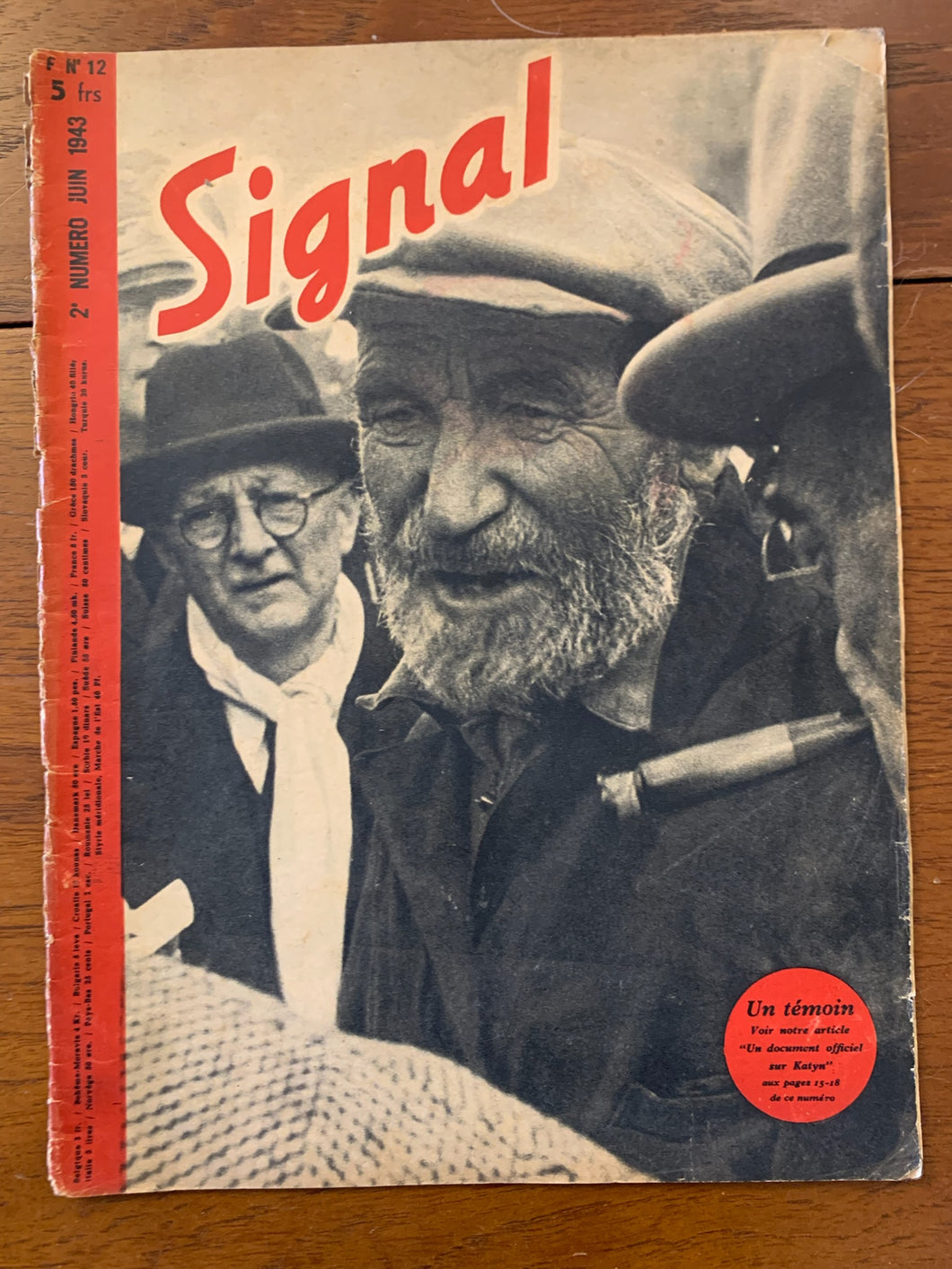 Original German Army WW2 Propaganda Signal Magazine - June 1943