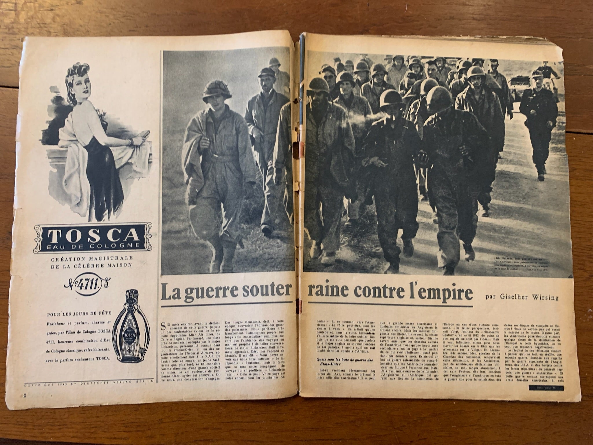 Original German Army WW2 Propaganda Signal Magazine - February 1943 - The Militaria Shop
