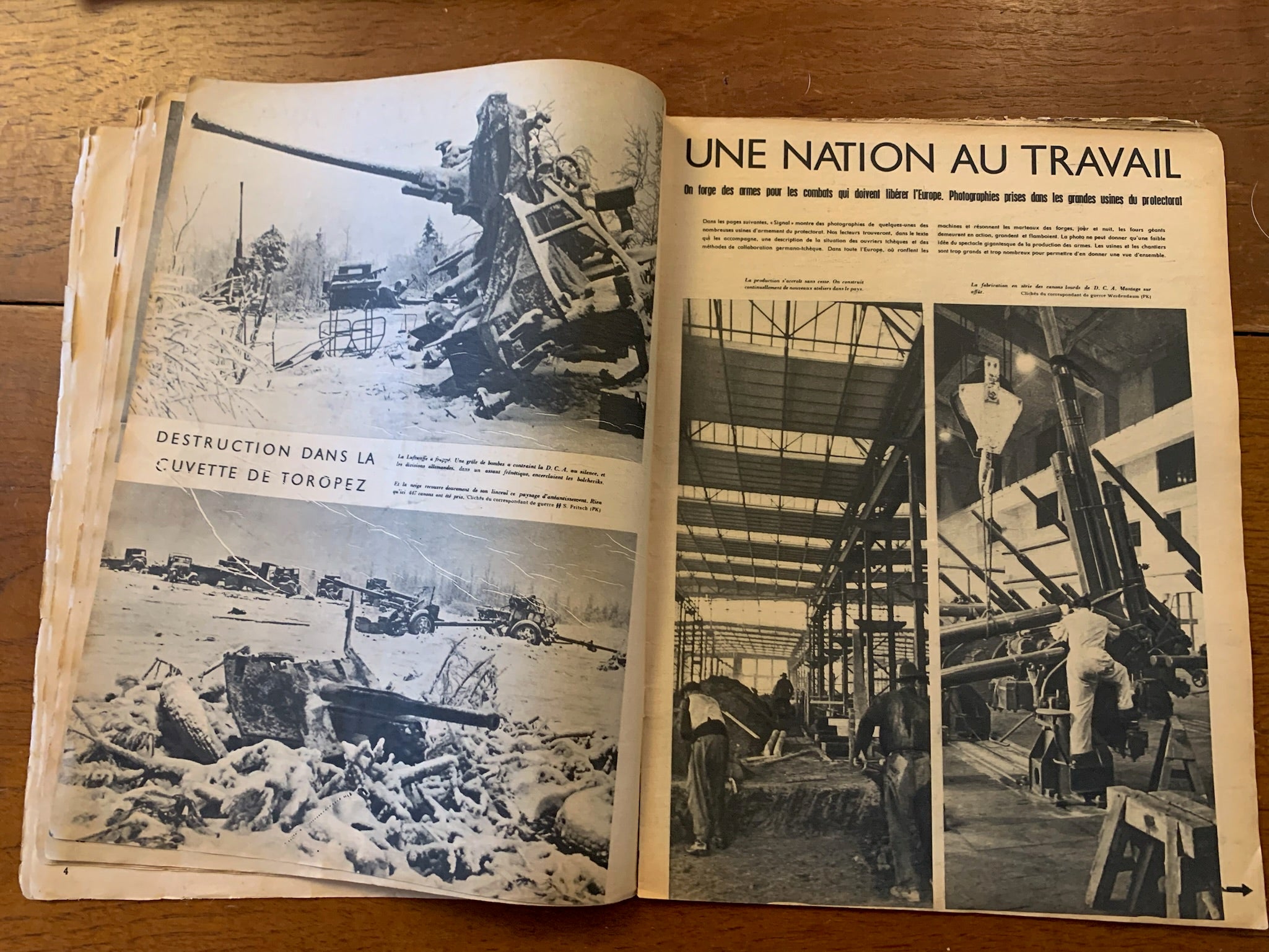Original German Army WW2 Propaganda Signal Magazine - February 1943 - The Militaria Shop
