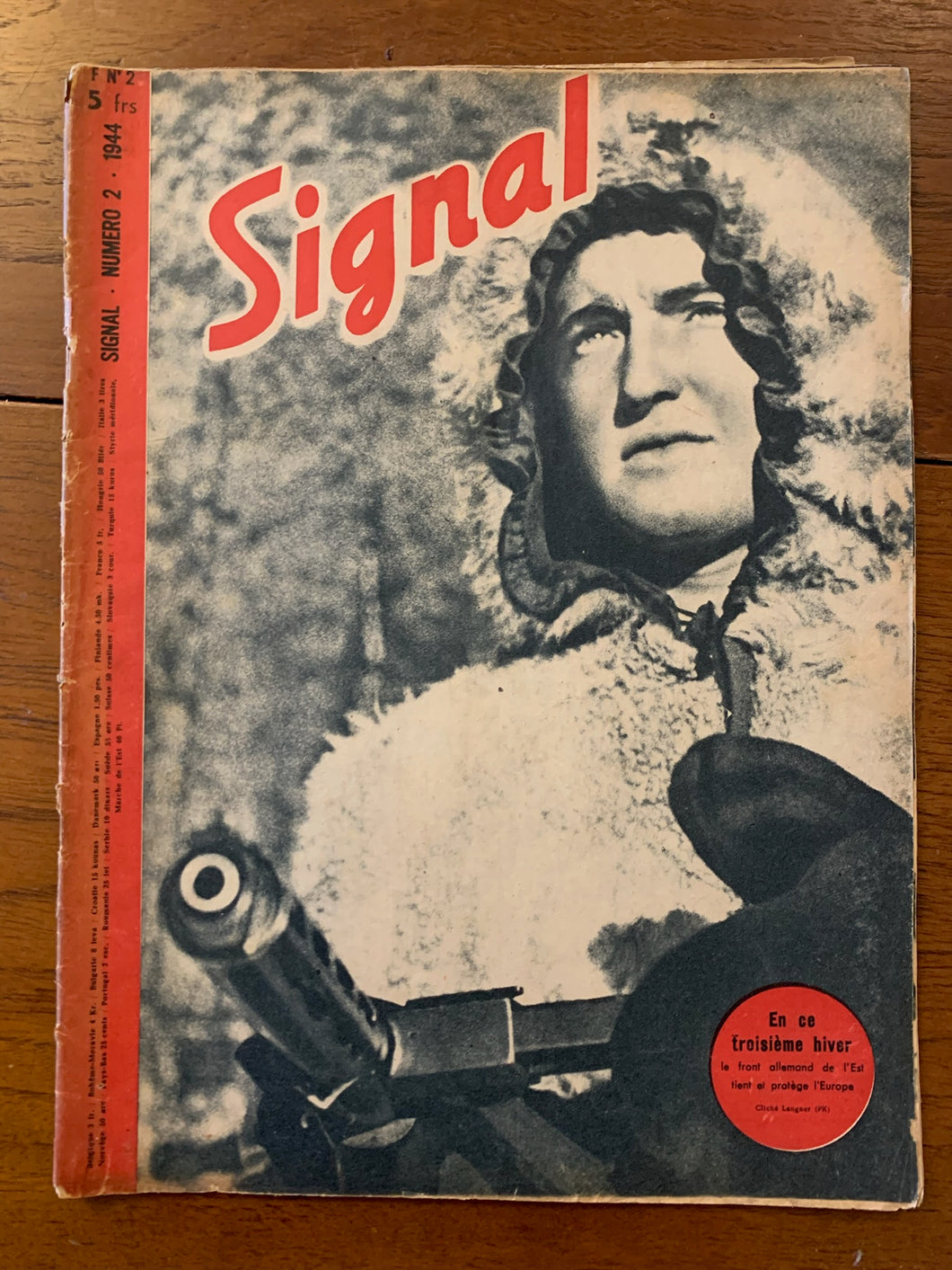 Original German Army WW2 Propaganda Signal Magazine - No.2 1944