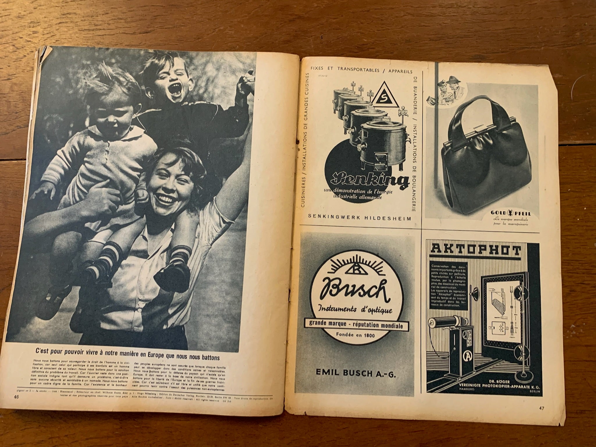 Original German Army WW2 Propaganda Signal Magazine - No.2 1944 - The Militaria Shop