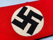Load image into Gallery viewer, WW2 German Nazi Party Armband
