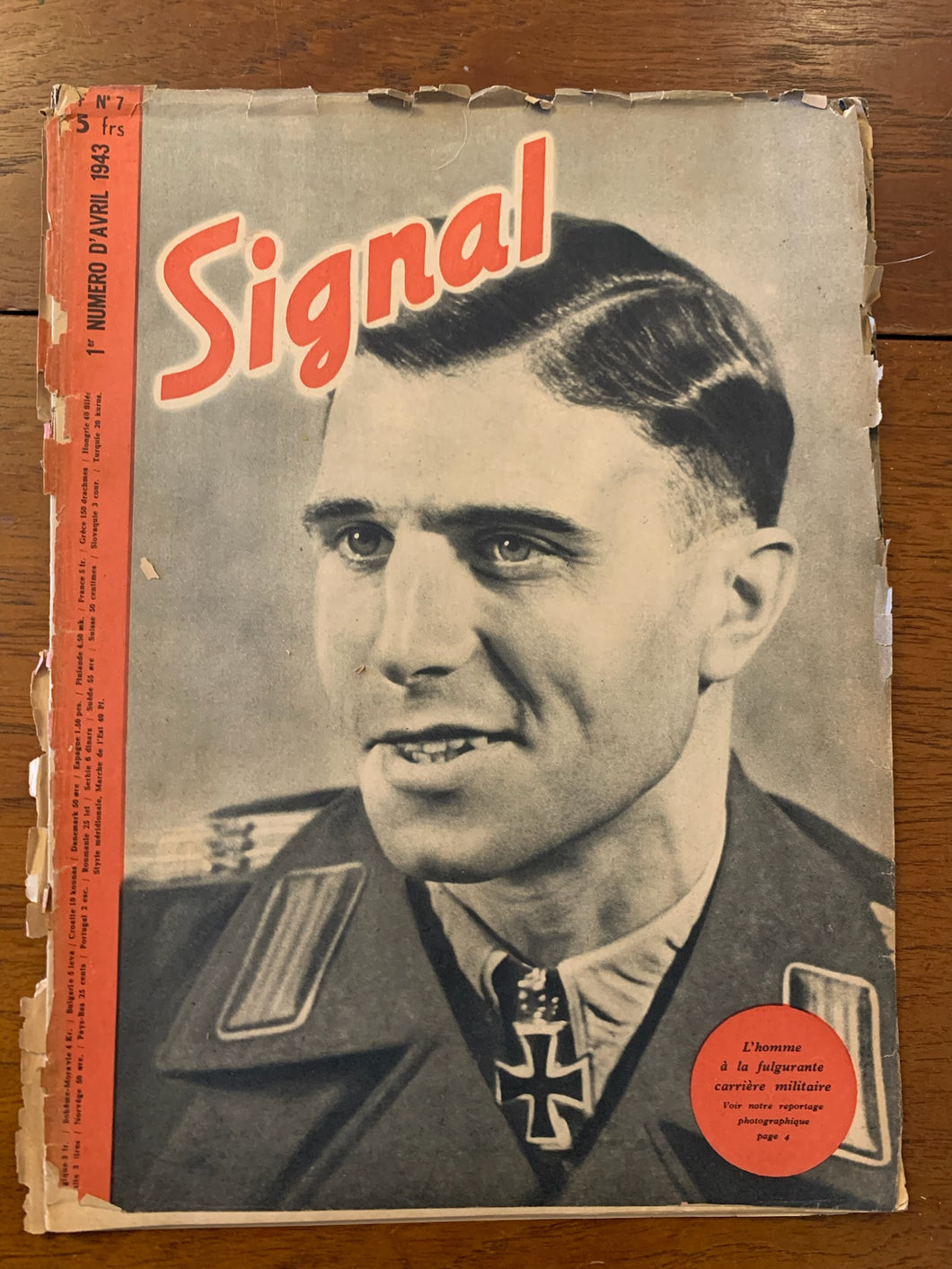 Original German Army WW2 Propaganda Signal Magazine - April 1943