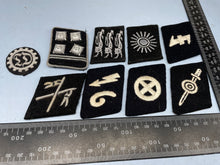 Load image into Gallery viewer, Group of WW2 German Collar Badges
