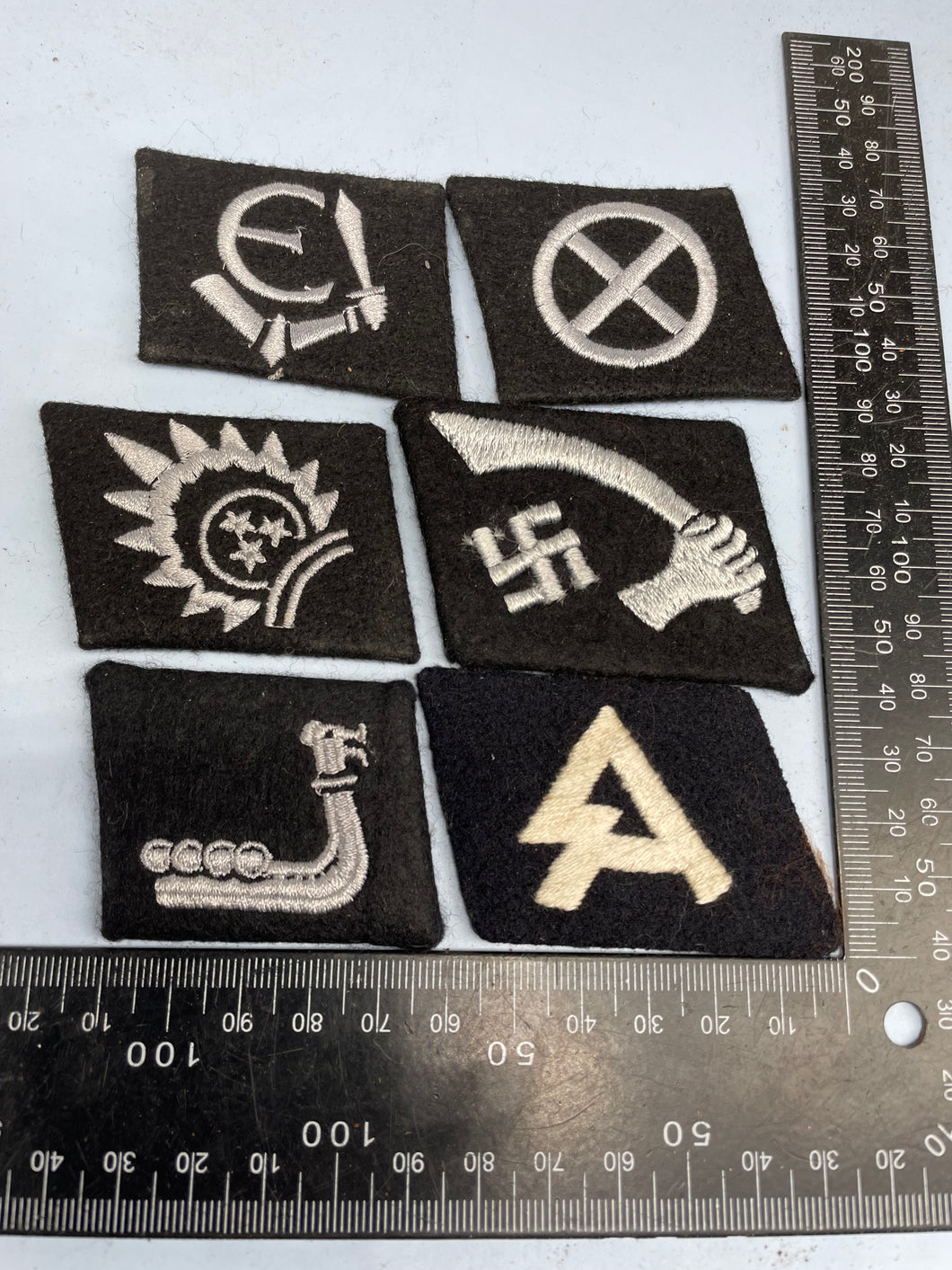 Group of WW2 German Collar Badges