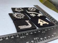 Load image into Gallery viewer, Group of WW2 German Collar Badges
