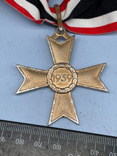 Load image into Gallery viewer, WW2 German Knights Cross to the War Merit Cross Without Swords
