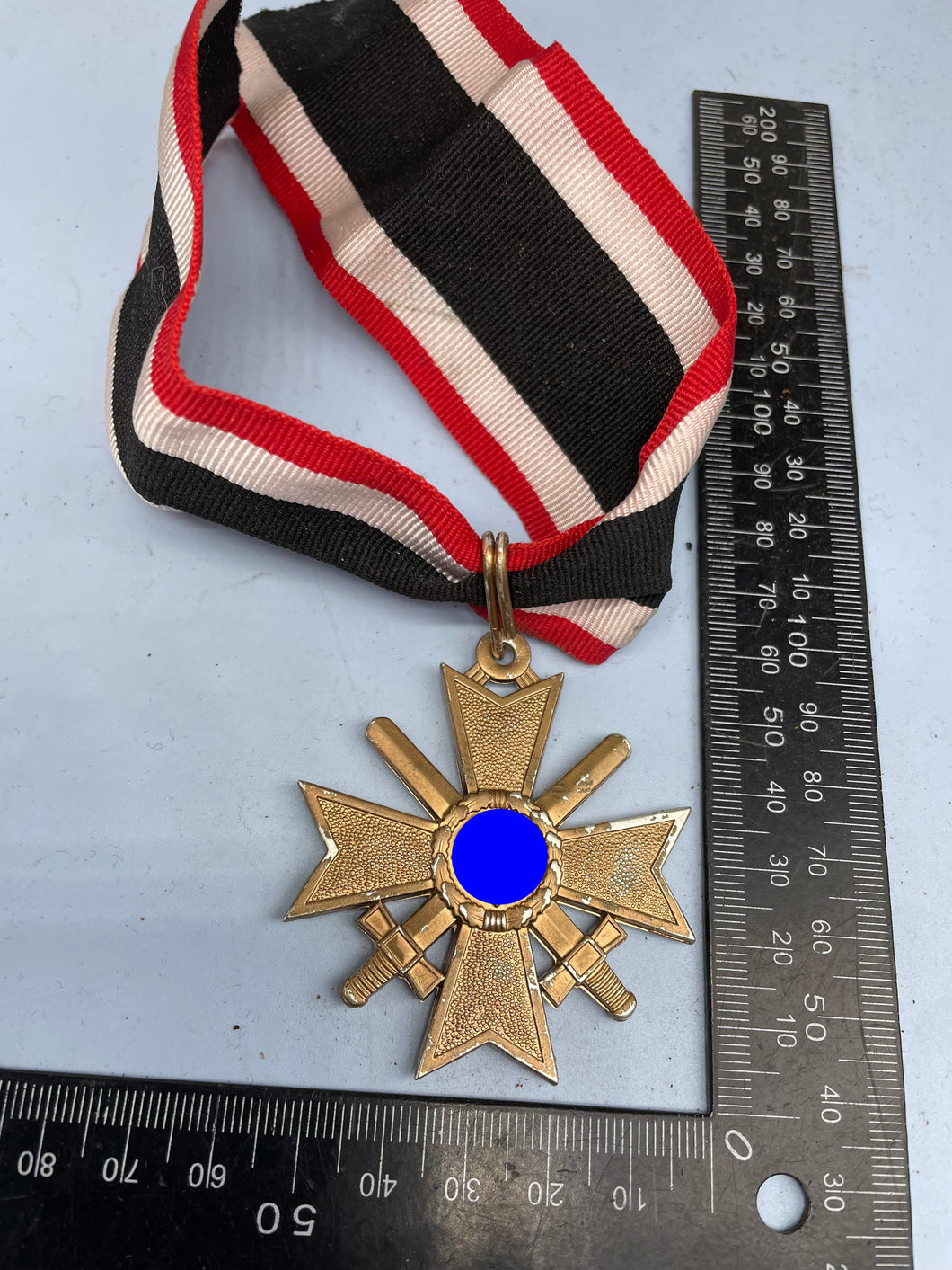WW2 German Knights Cross to the War Merit Cross With Swords