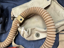 Charger l&#39;image dans la galerie, Original WW2 British Army 1941 Dated Long Hose Gas Mask Set
