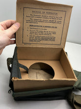 Charger l&#39;image dans la galerie, Original WW2 British Home Front Civilian Gas Mask Boxed Set
