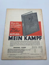 Load image into Gallery viewer, Original Copy of Mein Kampf Illustrated Edition Part 12 - Published by British Red Cross Pre-WW2
