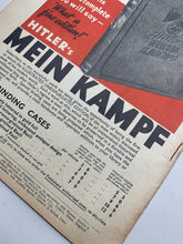 Load image into Gallery viewer, Original Copy of Mein Kampf Illustrated Edition Part 12 - Published by British Red Cross Pre-WW2
