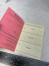 Load image into Gallery viewer, Original Piece of WW2 German Paperwork with Stamps etc
