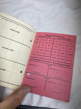 Load image into Gallery viewer, Original Piece of WW2 German Paperwork with Stamps etc
