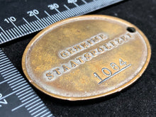 Lade das Bild in den Galerie-Viewer, WW2 German Gestapo Criminal Police Officer’s Identity Dog Tag Reproduction
