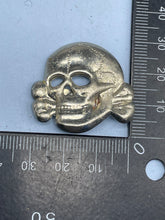 Load image into Gallery viewer, WW2 German SS Cap Skull Badge - Reproduction - The Militaria Shop

