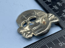 Load image into Gallery viewer, WW2 German SS Cap Skull Badge - Reproduction - The Militaria Shop
