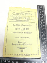 Load image into Gallery viewer, Original Piece of WW2 German Paperwork
