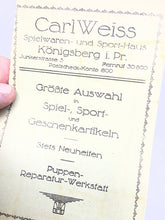 Load image into Gallery viewer, Original Piece of WW2 German Paperwork
