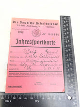Load image into Gallery viewer, Original Piece of WW2 German Paperwork with Stamps etc
