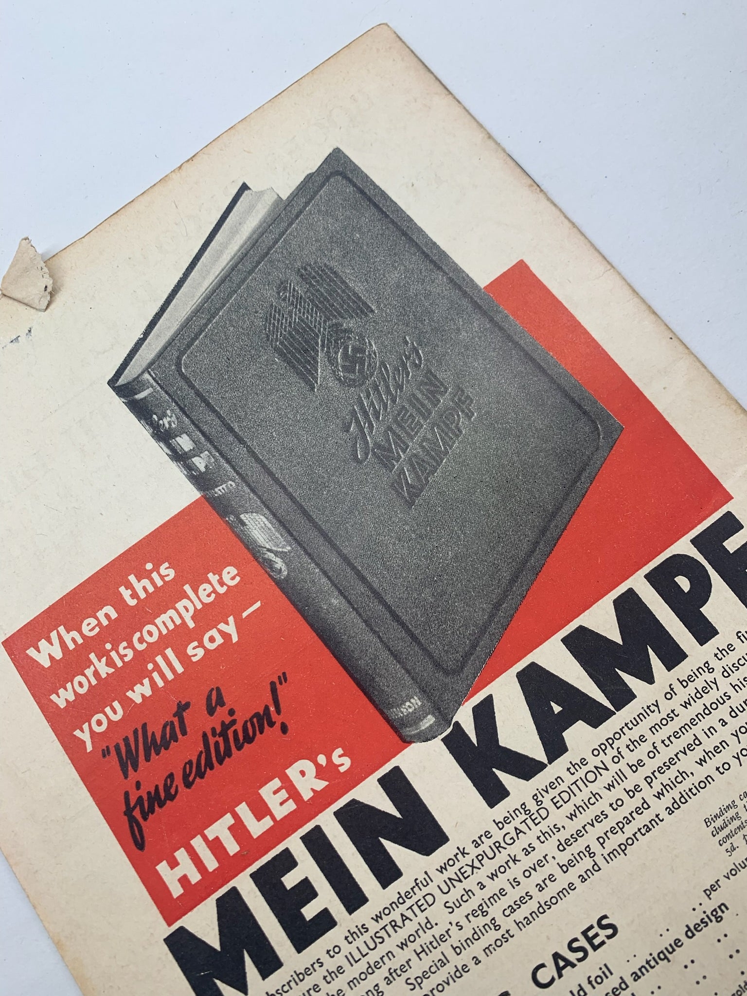 Wo Kann Ich Mein Kampf Original Kaufen Original Copy of Mein Kampf Illustrated Edition Part 16 - Published by