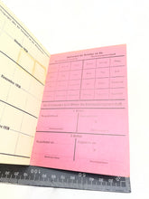 Load image into Gallery viewer, Original Piece of WW2 German Paperwork with Stamps etc
