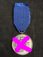 Load image into Gallery viewer, WW2 German SS 8 Years of Service Medal Reproduction
