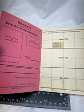 Load image into Gallery viewer, Original Piece of WW2 German Paperwork with Stamps etc

