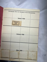 Load image into Gallery viewer, Original Piece of WW2 German Paperwork with Stamps etc
